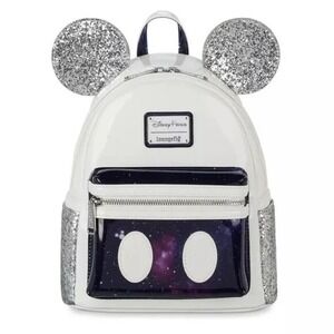 Loungefly Disney Mickey Mouse The‎ Main Attraction Space Mountain Mini Backpack